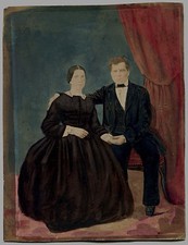 Photo Rehaussée - Papier Salé - 1850's - #