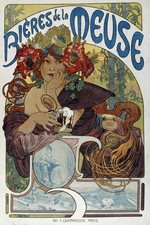 Poster ancien Bières de la