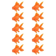 Aquarium orange en plastique