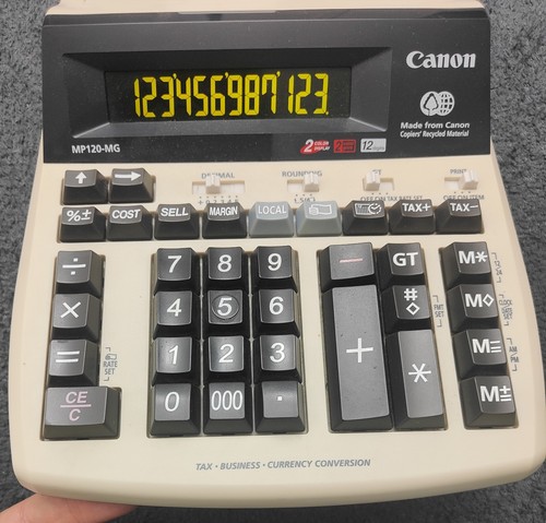 Calculateice électrique canon - calculateice,