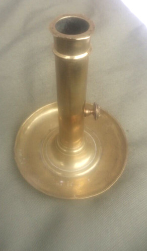 Ancien bougeoir laiton