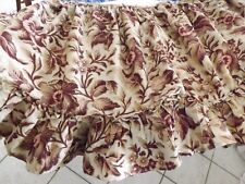 cantonnière faite de tissu ancien, 2.40 m X 49 cm