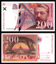 Billet France - 200 Francs Eiffel - 1996 - T 027 - NEUF - Fay : 75.2