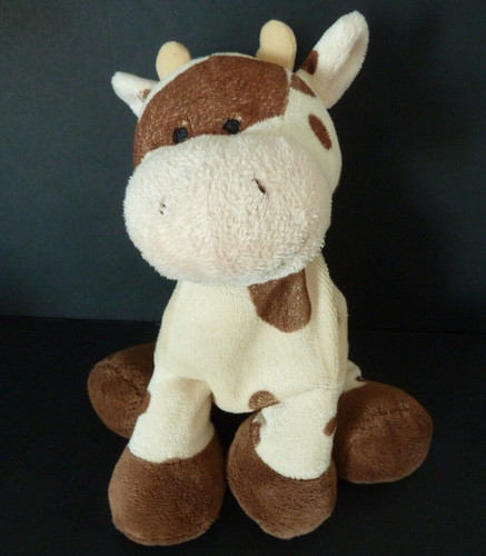 Doudou peluche vache - d4.,