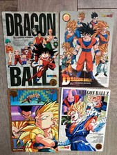 Lot de 4 cartes JUMBO Carddass Adventure Stories Dragon bal DBZ