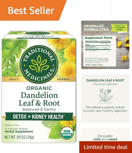 Organic dandelion root tea - organic,
