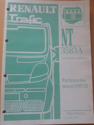 Renault trafic 3583 a - trafic, nt