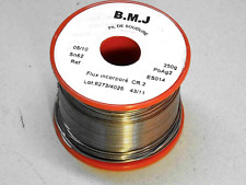 BMJ bobine de soudure de 250gr 5/10 0.5mm Sn62Pb36Ag2 ESO14 flux incorporé CR.2