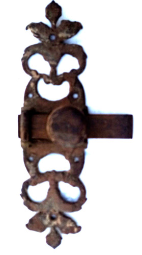 Loquet porte fer forgé - de,