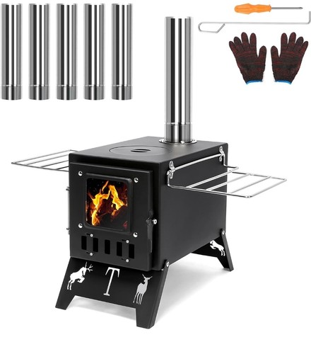 Poêle bois camping - à,