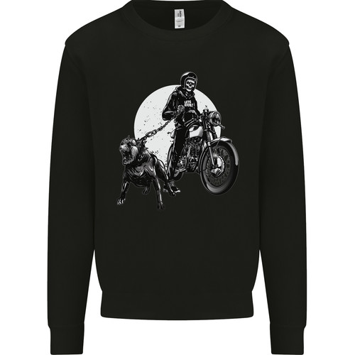 Sweat capuche skull biker - skull,