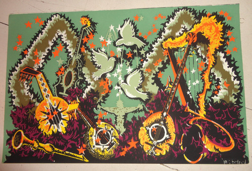 Lithographie serenade - lithographie,