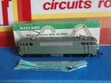 SNCF LOCOMOTIVE ELECTRIQUE BB 16009  HORNBY MECCANO Ref 638