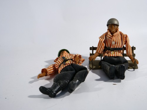 Lot soldats en plastique - de,