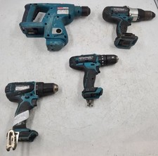 Lot De 4 Perceuses Makita BHP451 Et Marteau BHR200 & HP331D & DDF456 Pour Pièces