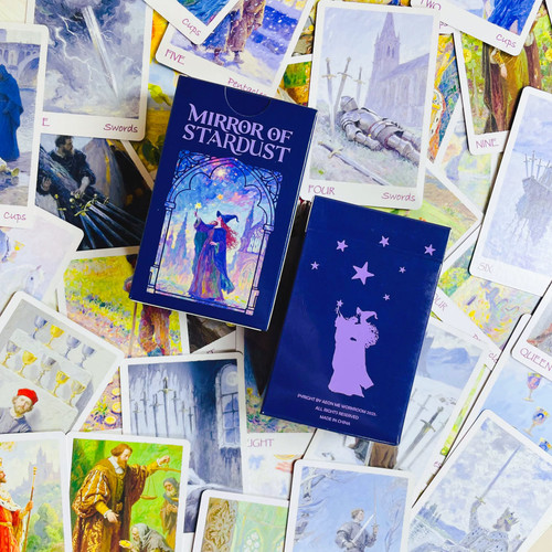 Miroir portable tarot stardust - miroir,
