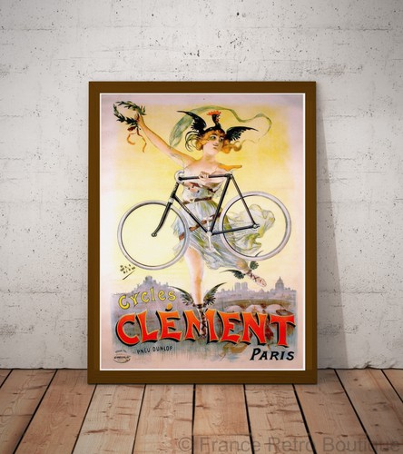 Poster affiche cycles clement - poster-affiche,