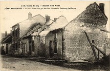 CPA FERE-CHAMPENOISE Maisons