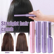 Brosse À Lisser Les Cheveux Portable Brosse À Lisser Les Cheveux Sans Fil /