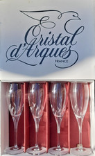 Cristal d'arques 4 flûtes a