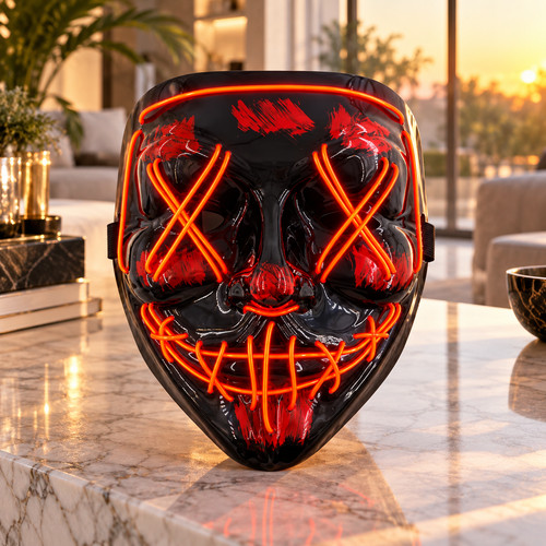 Masque halloween led - halloween,