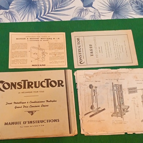 Meccano constructor lot - constructor,