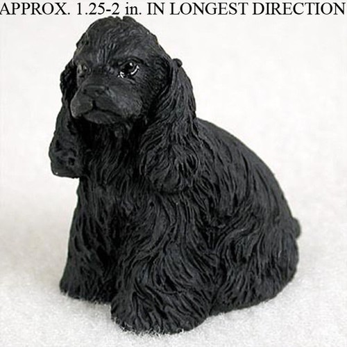 Figurine mini chien cocker - figurine,