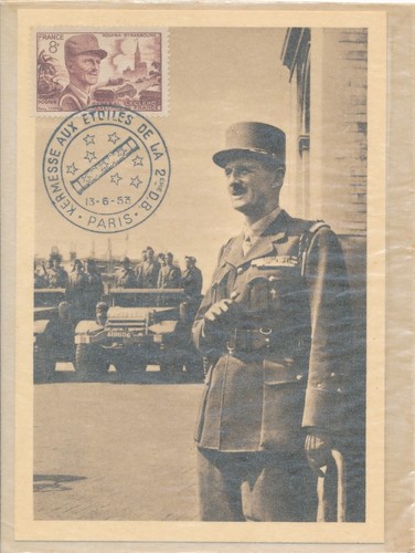 France 1953 carte - 1953, maximum
