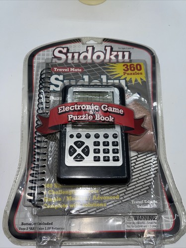 Sudoku handheld electronic - sudoku,