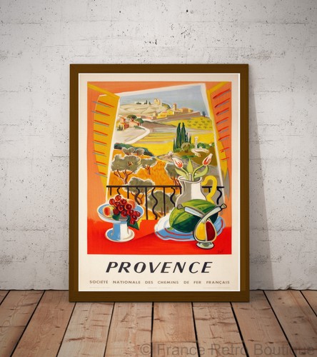 Poster affiche provence jal - poster-affiche,