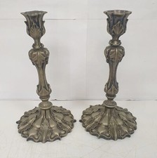 paire chandelier bougeoir elkington mason & co victorien 1857 1858 candelstick