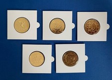 2 Euro Commémorative Plaqué Or GRECE 2004  à 2013