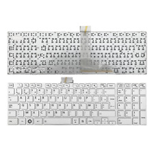 Clavier Azerty Français Pour Toshiba Satellite C55-A C55D-A C55T-A blanc