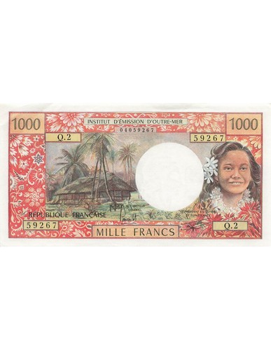 Tahiti 1000 francs - tahiti,