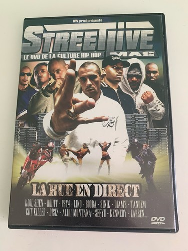 Dvd streetlive 2005 - dvd, rap