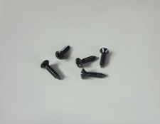 5X Vis En Tôle 4,2X19 Tête Fraisée Noire Zinguée 7983 De Würth