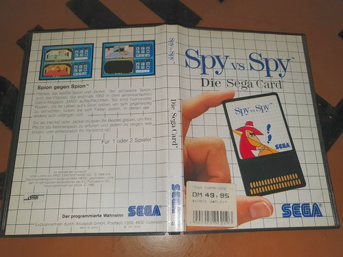 Sega master system card - system,