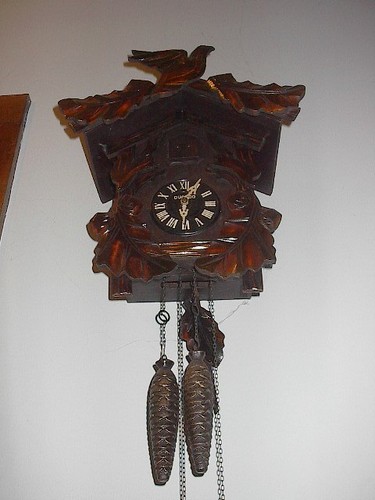 Vintage cuckoo clock - vintage,