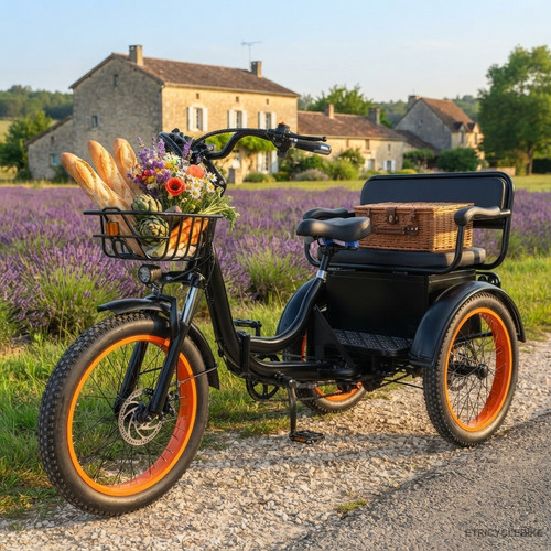 Tricycle électrique adulte - tricycle,