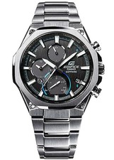Casio EQB-1100YD-1AJF JDM EDIFICE Bluetooth Solar Black Dial Octogon Bezel SS