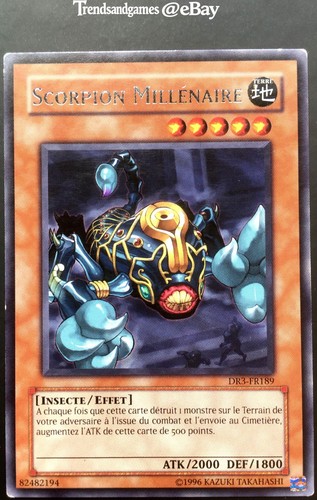 Yugioh scorpion millénaire - yugioh,