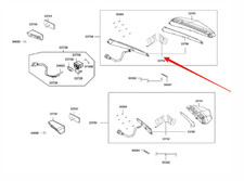 Boîtier de feu arrière droit