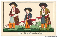 CD-BFP1-0102-ILLUSTRATEUR - DELLEPIANE - Les tambourinaires