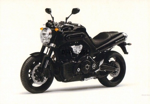Carte postale moto yamaha - carte,