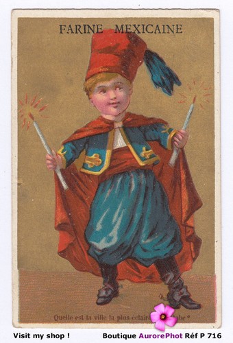 Enfant zouave bougies dans les - dans,