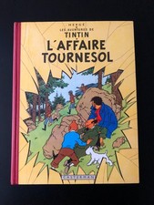 TINTIN l'affaire Tournesol EO Française  B19 de 1956 en TTBE+++