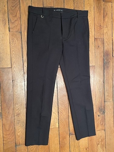 Pantalon noir zara basic - pantalon,