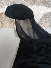 Chapeau ancien de veuve année