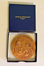 Grosse médaille bronze doré