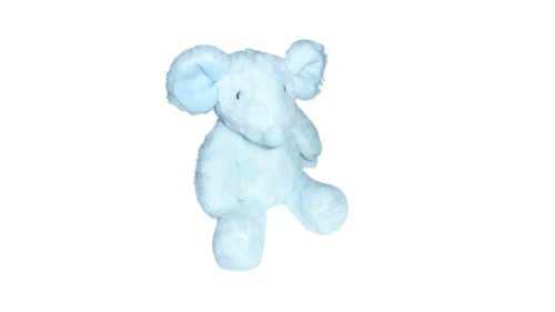 Peluche souris bleu ciel - ,